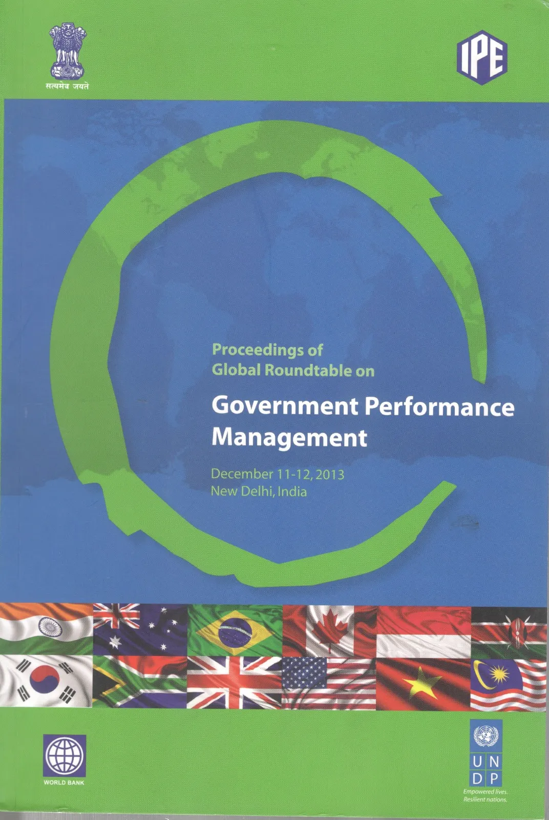 Cover page: Proceedings of Global Roundtable on Government Performance Management